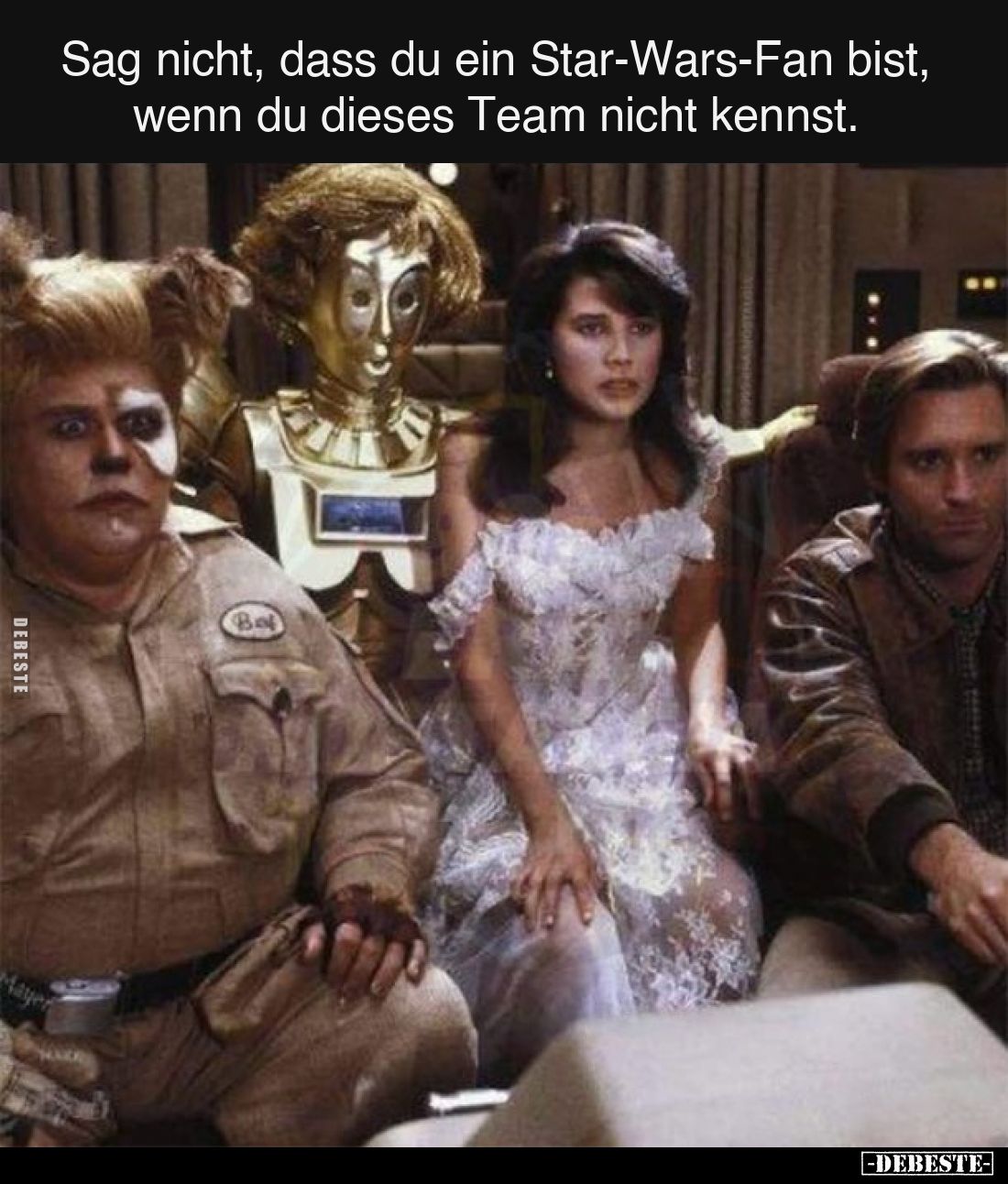 Sag nicht, dass du ein Star-Wars-Fan bist, wenn du dieses Team nicht kennst.