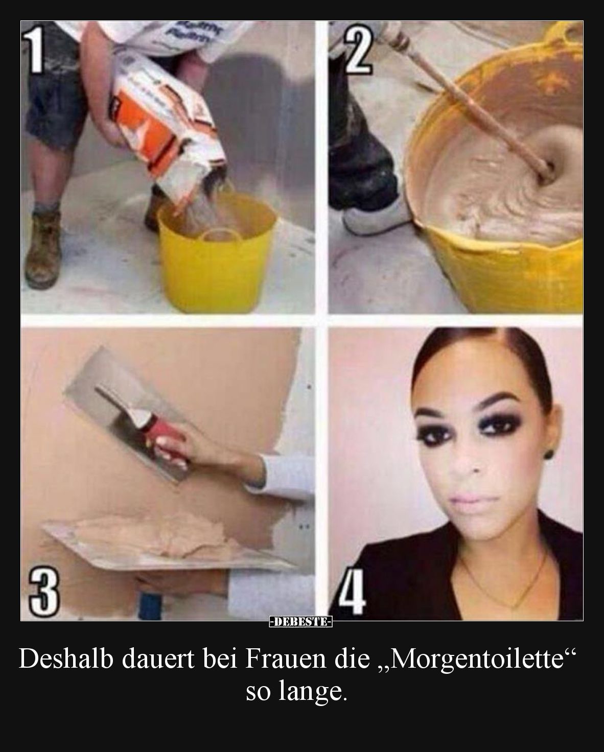 Deshalb dauert bei Frauen die "Morgentoilette" so lange... - Lustige Bilder | DEBESTE.de