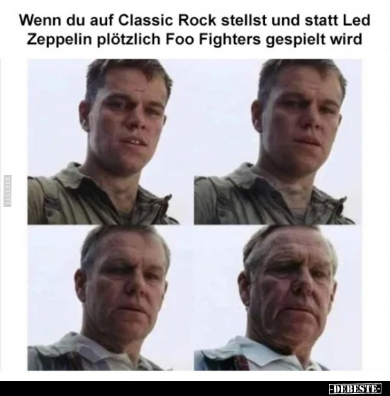 Wenn du auf Classic Rock stellst und statt Led Zeppelin.. - Lustige Bilder | DEBESTE.de