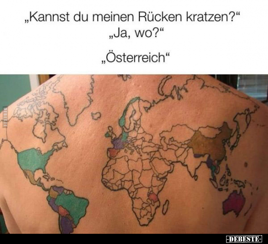 "Kannst du meinen Rücken kratzen?".. - Lustige Bilder | DEBESTE.de