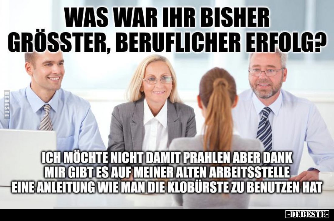 Was war Ihr bisher größter beruflicher Erfolg?
Ich möchte nicht damit prahlen, aber dank mir gibt es an meiner alten Arbeits...