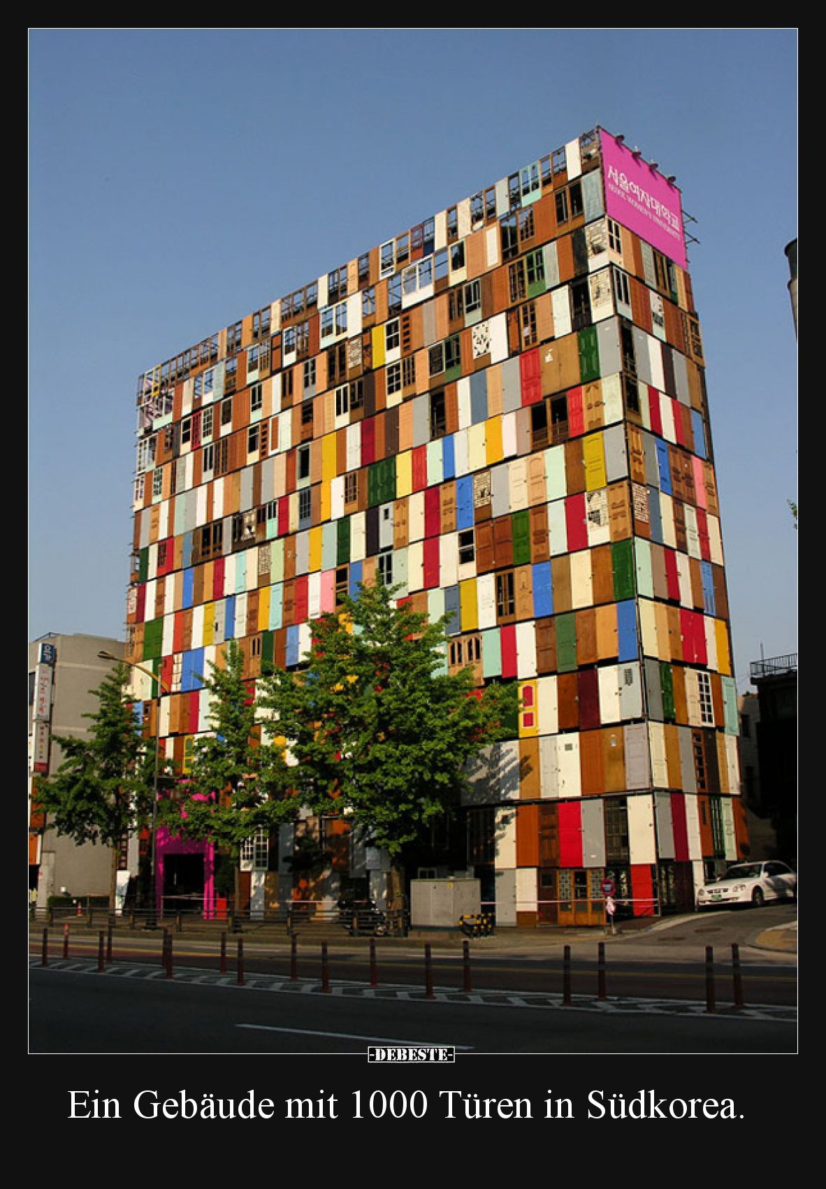 Ein Gebäude mit 1000 Türen in Südkorea