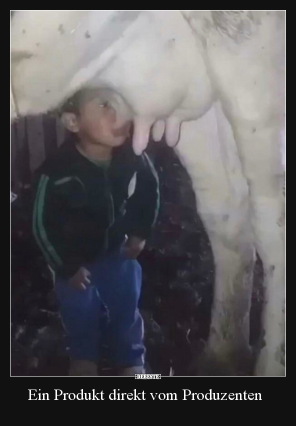 Ein Produkt direkt vom Produzenten..