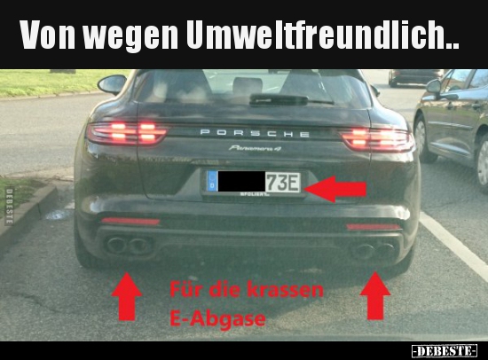 Von wegen Umweltfreundlich..