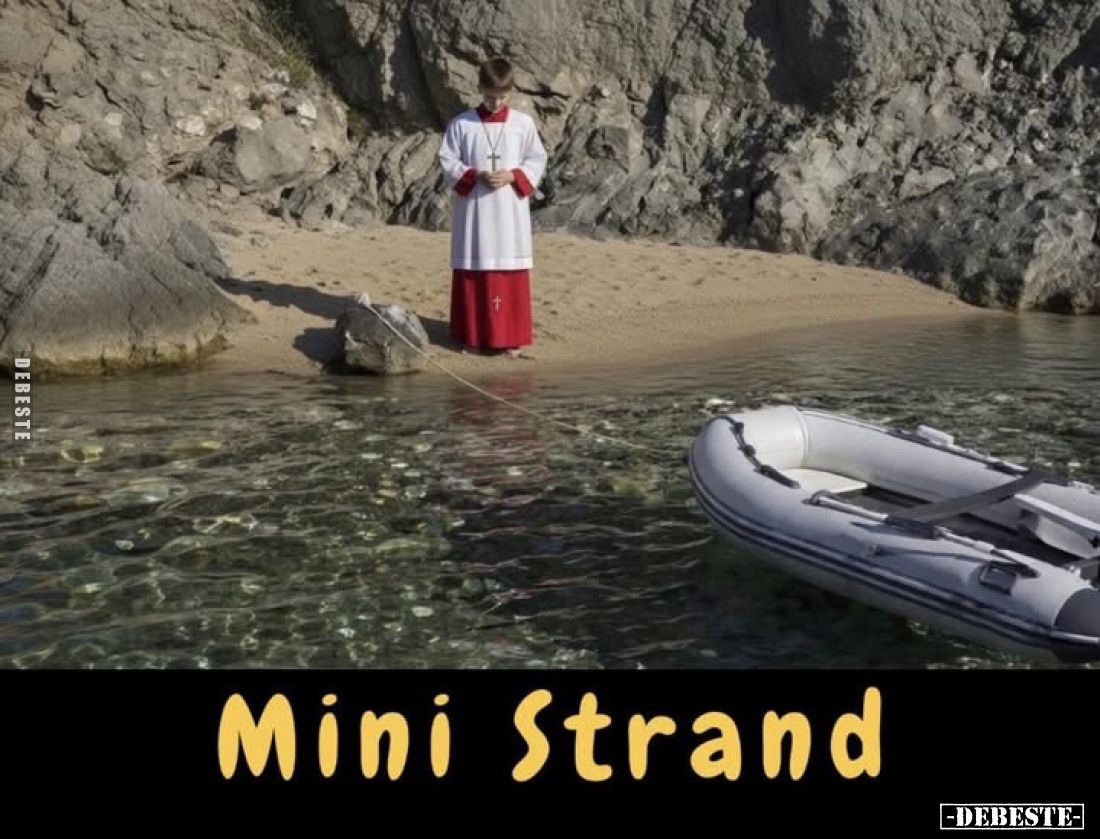Mini Strand.. - Lustige Bilder | DEBESTE.de
