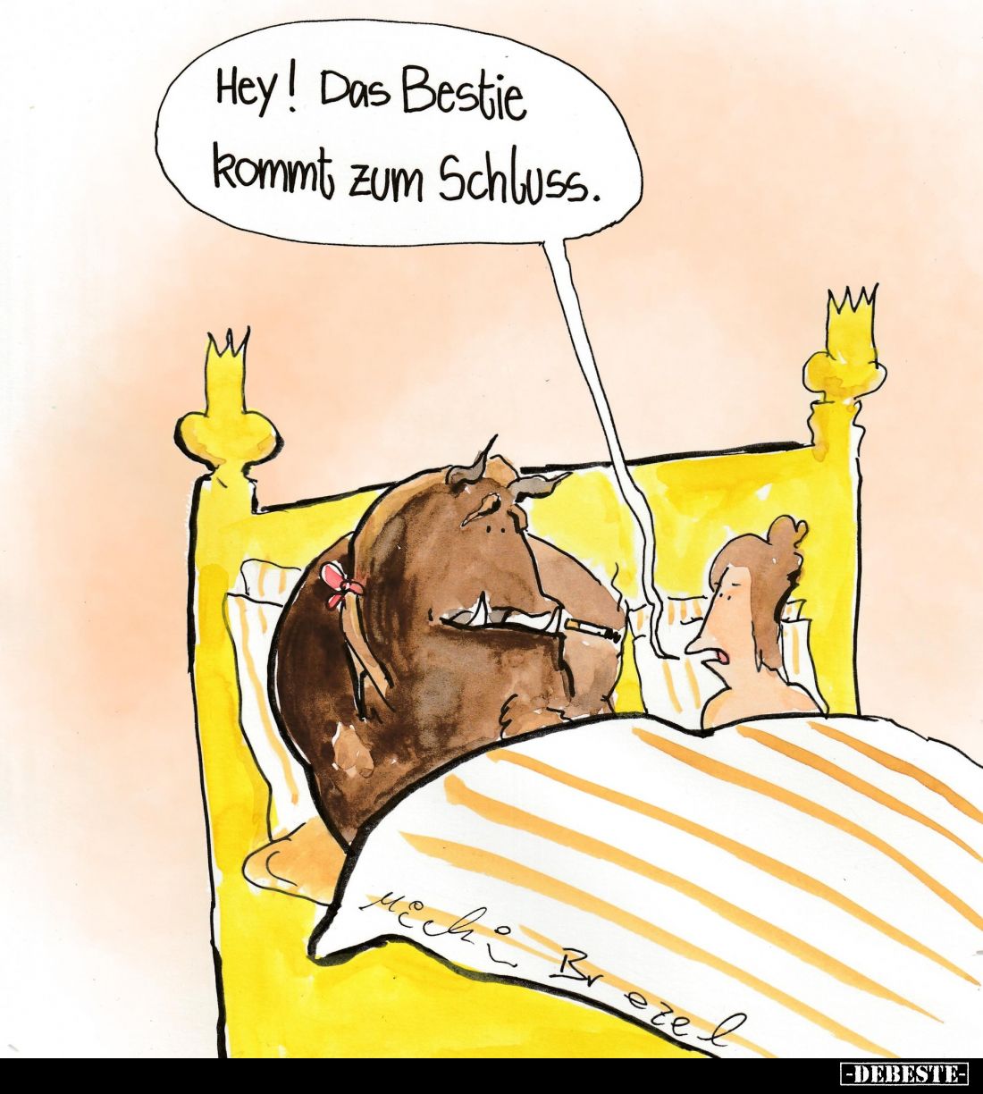 Hey! Das Bestie kommt zum Schluss.