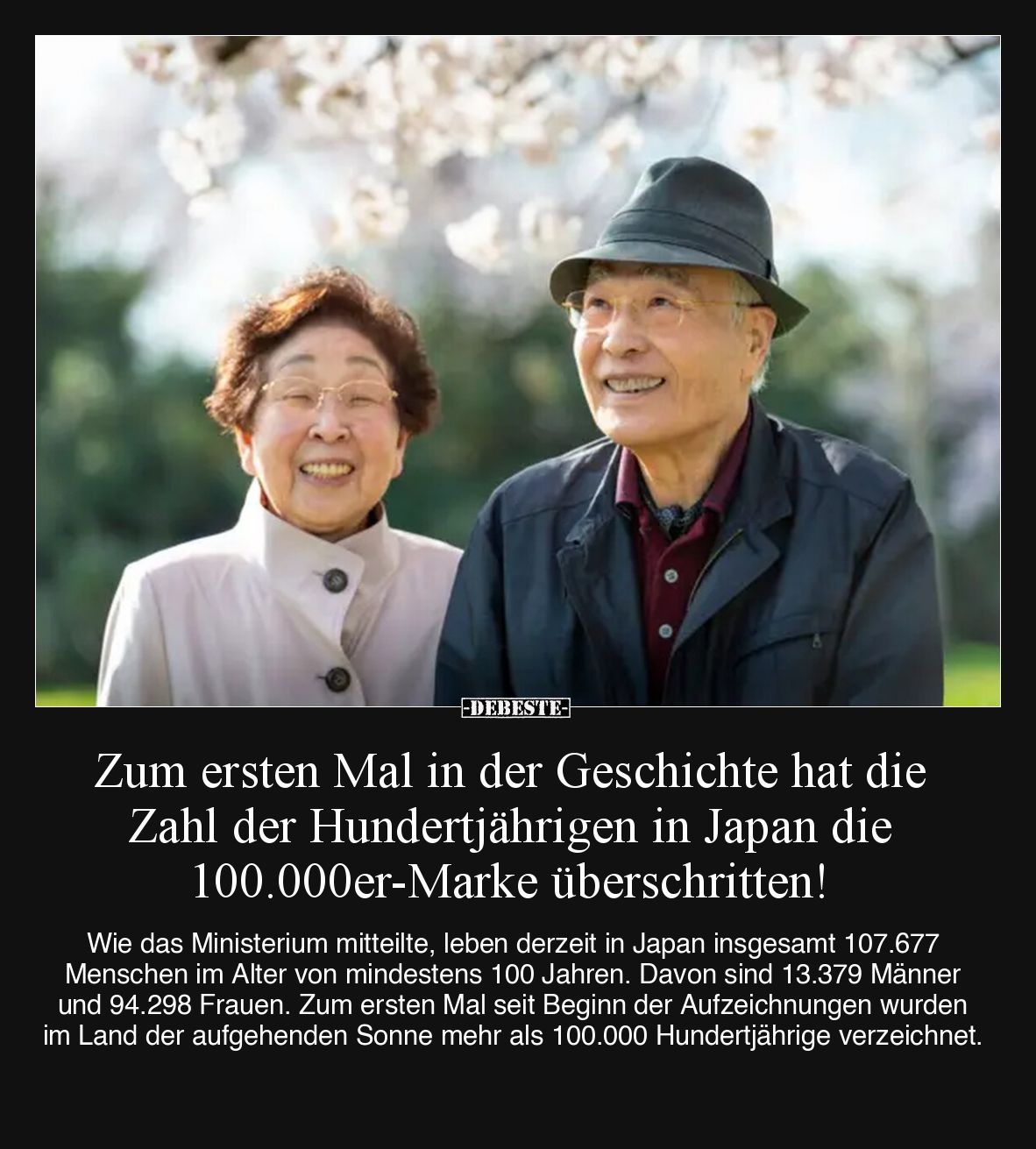 Zum ersten Mal in der Geschichte hat die Zahl der.. - Lustige Bilder | DEBESTE.de