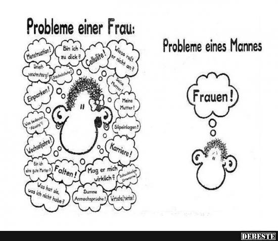 Probleme einer Frau / Mannes