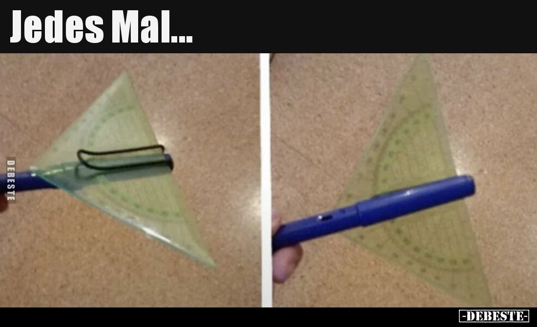 Jedes Mal...
