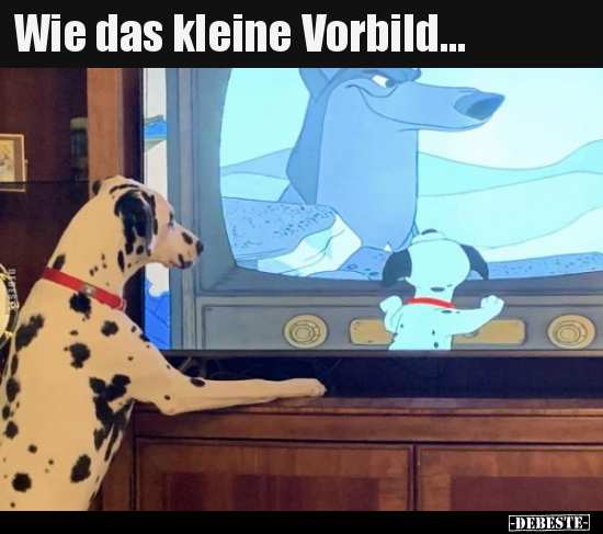 Wie das kleine Vorbild...