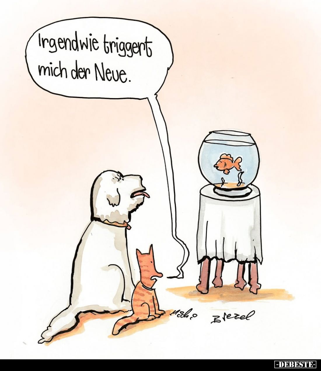 Irgendwie triggert mich der Neue.