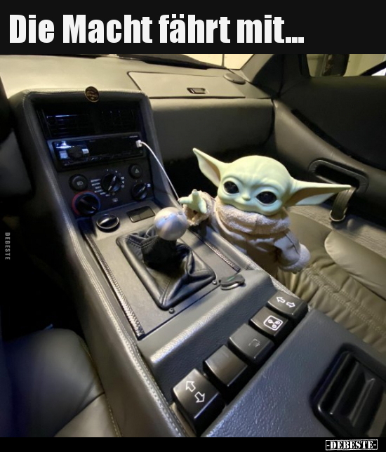 Die Macht fährt mit...