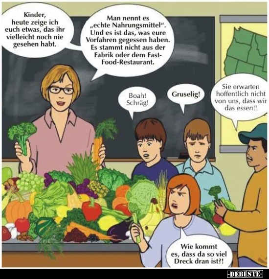 Kinder, heute zeige ich euch etwas, das ihr vielleicht noch nie..