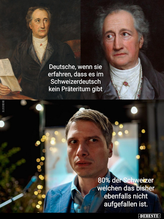 Deutsche, Wenn