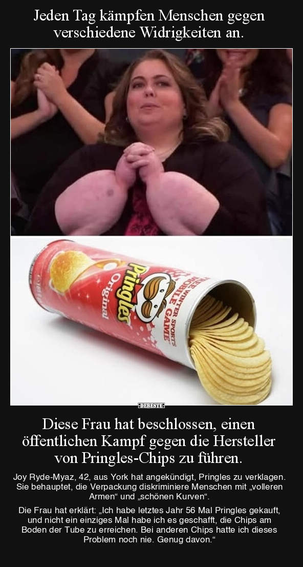 Jeden Tag kämpfen Menschen gegen verschiedene Widrigkeiten.. - Lustige Bilder | DEBESTE.de