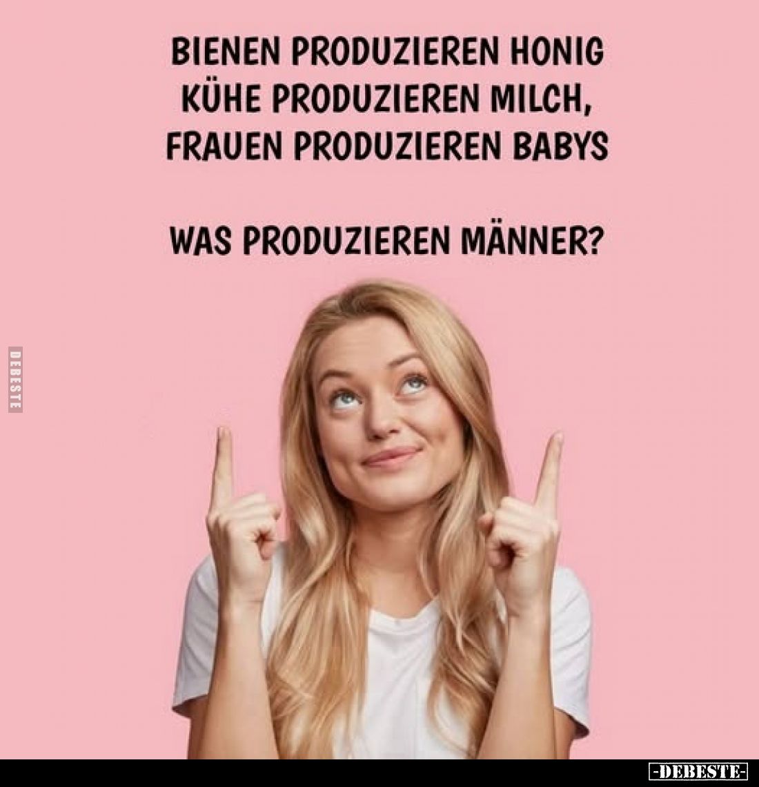 Bienen produzieren Honig, Kühe produzieren Milch.. - Lustige Bilder | DEBESTE.de