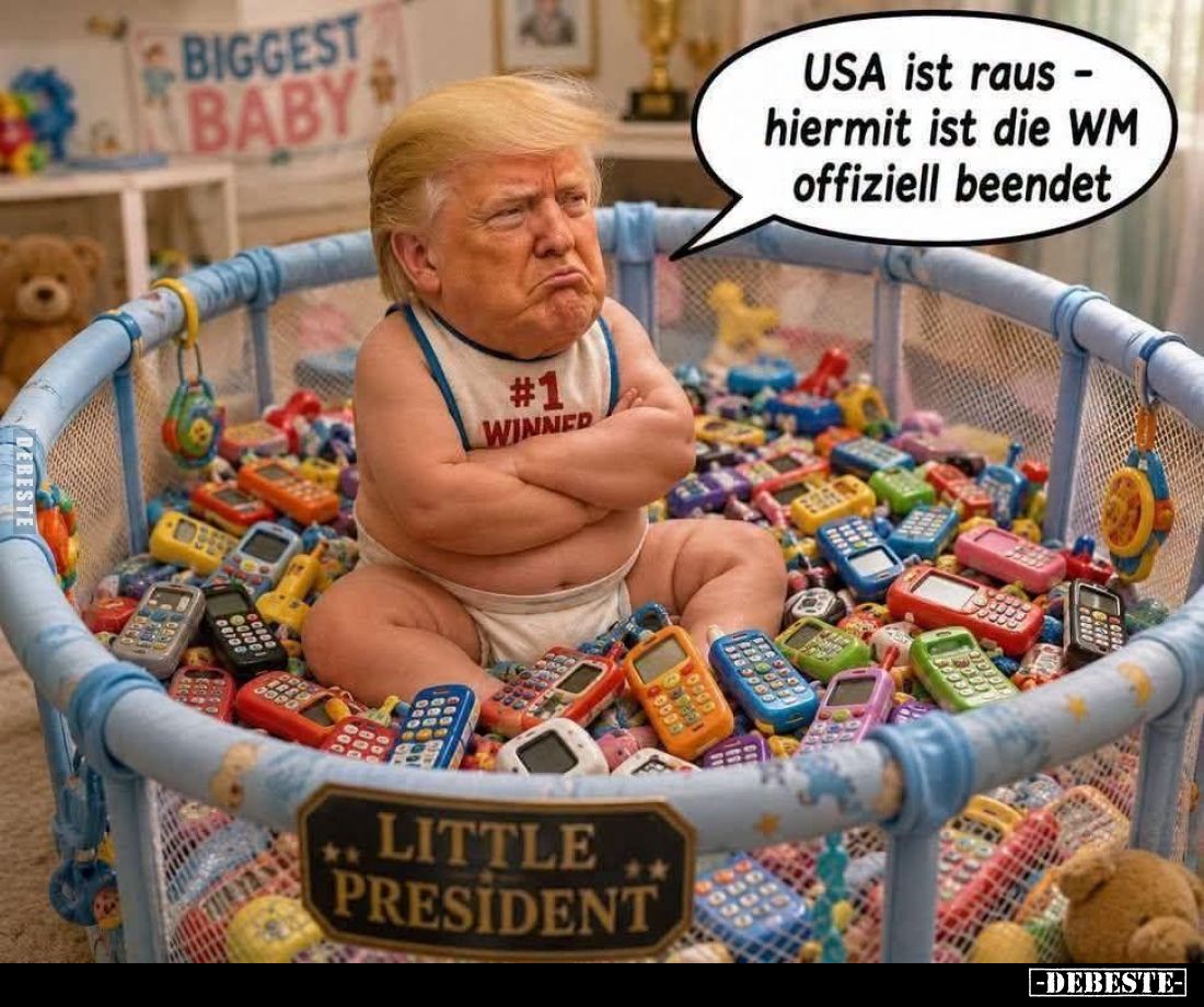 USA ist raus - hiermit ist die WM offiziell beendet.