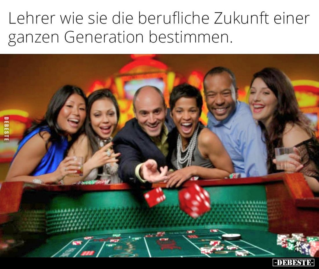 Lehrer wie sie die berufliche Zukunft einer ganzen Generation bestimmen