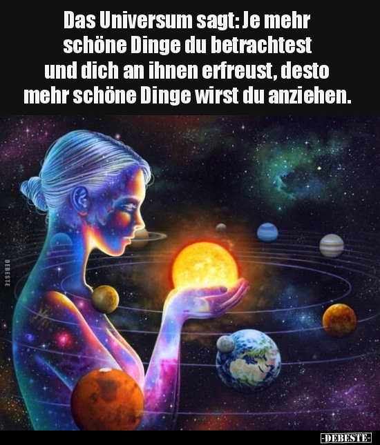 Das Universum sagt.. - Lustige Bilder | DEBESTE.de