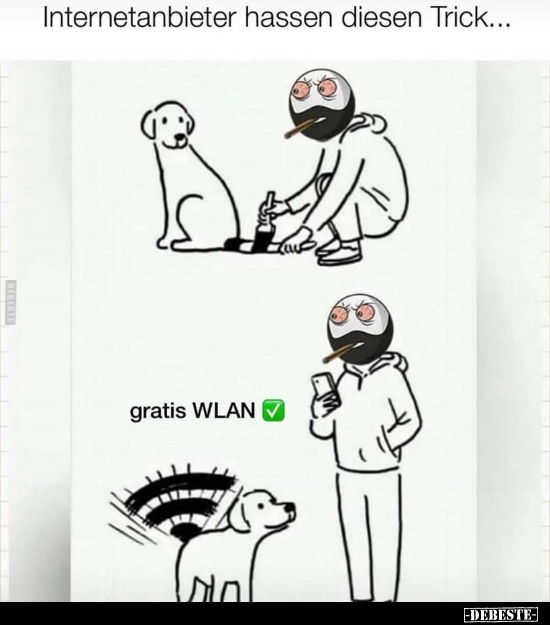 Internetanbieter hassen diesen Trick...