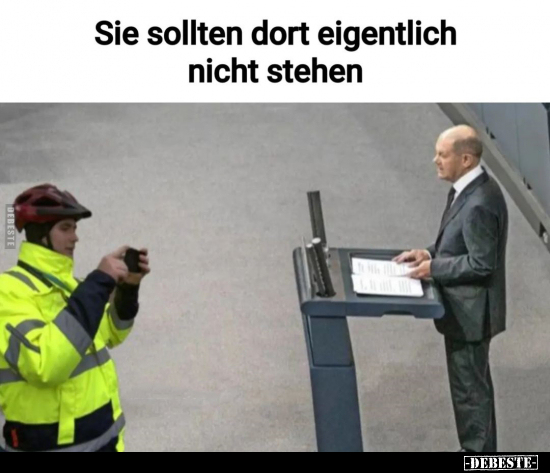 Sie sollten dort eigentlich nicht stehen