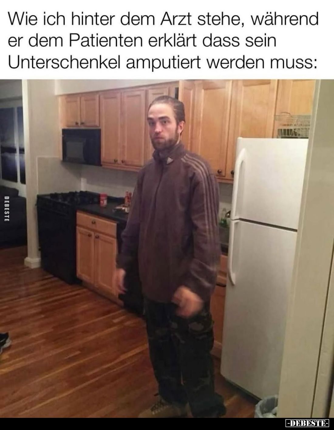 Wie ich hinter dem Arzt stehe, während er dem Patienten.. - Lustige Bilder | DEBESTE.de