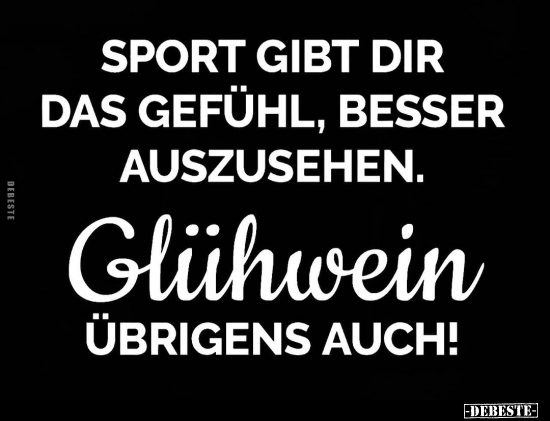 Sport gibt dir das Gefühl.. - Lustige Bilder | DEBESTE.de