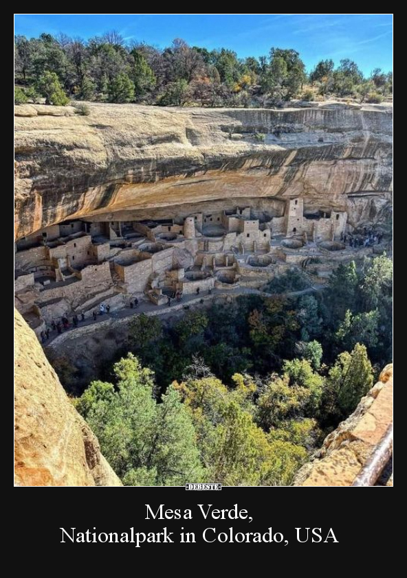 Mesa Verde, Nationalpark in Colorado, USA.. - Lustige Bilder | DEBESTE.de