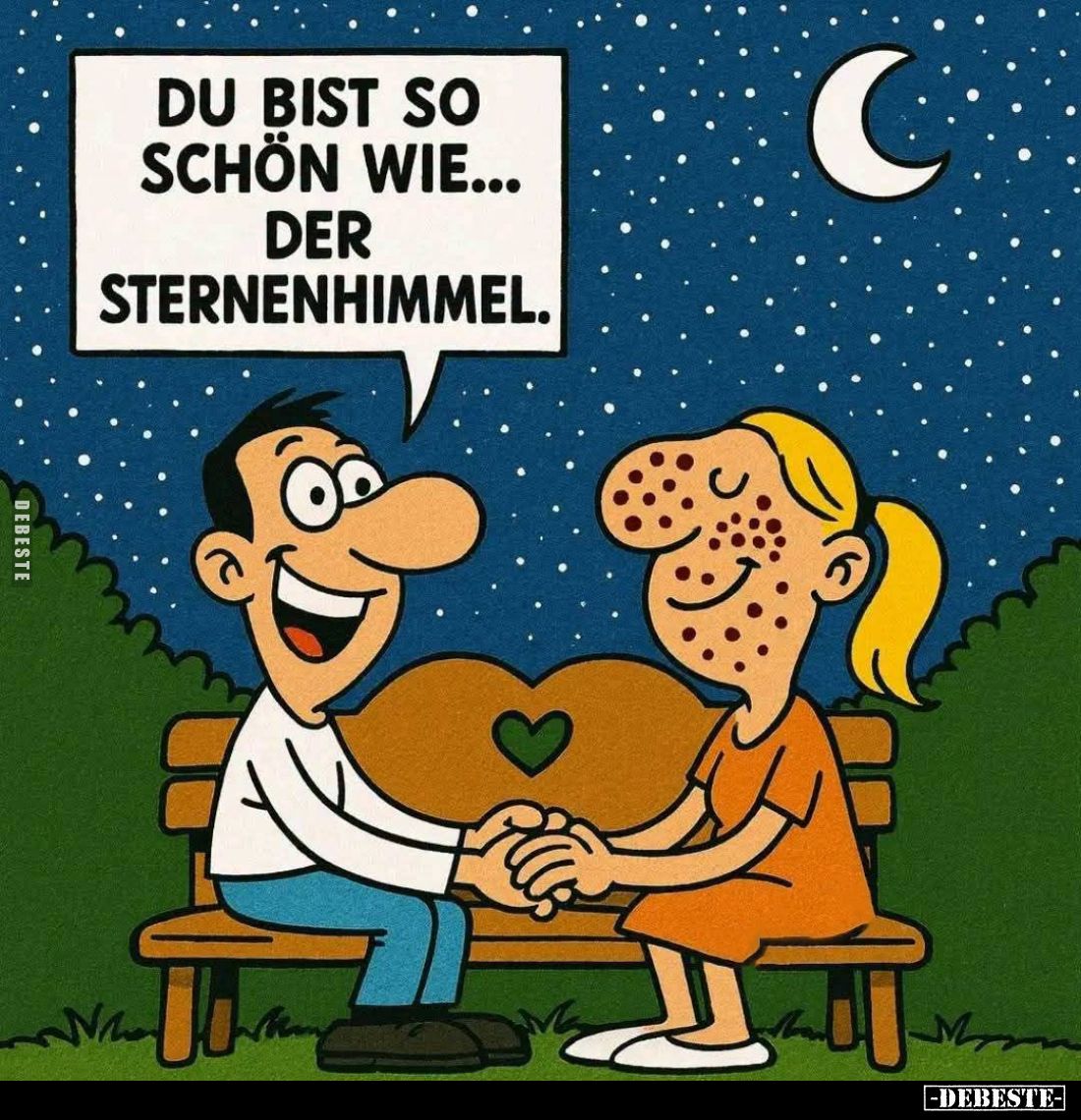 Du bist so schön wie... der Sternenhimmel.