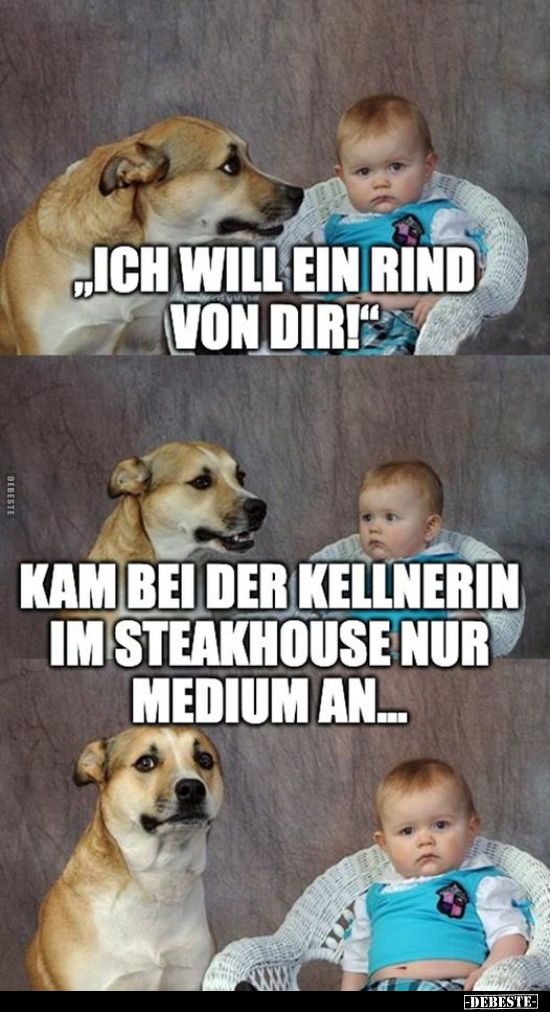 "Ich will ein Rind von dir!".. - Lustige Bilder | DEBESTE.de