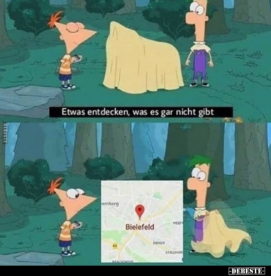 Etwas entdecken, was es par nicht gibt..