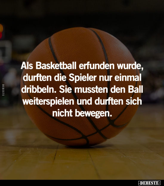 Als Basketball erfunden wurde.. - Lustige Bilder | DEBESTE.de