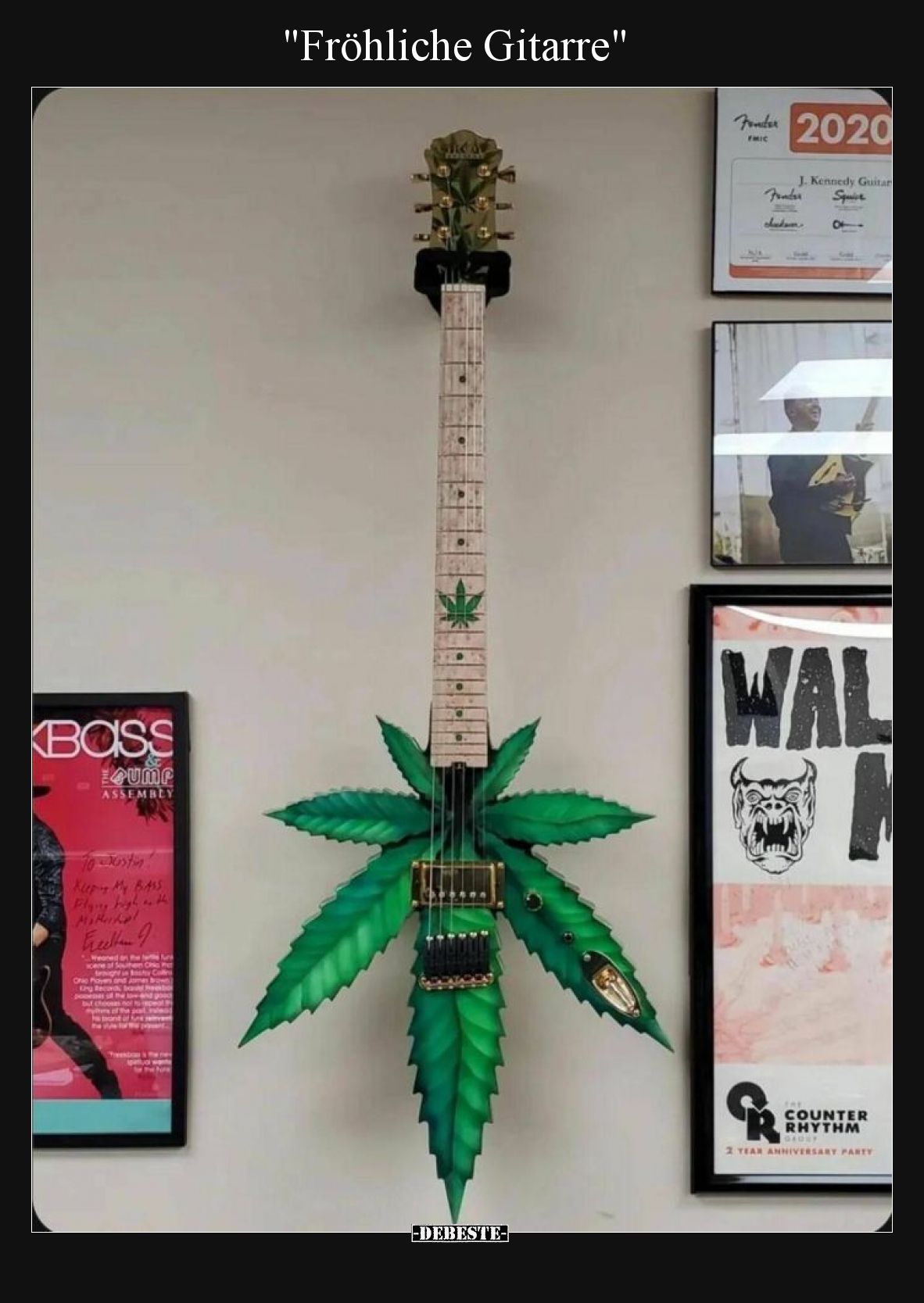 "Fröhliche Gitarre".. - Lustige Bilder | DEBESTE.de