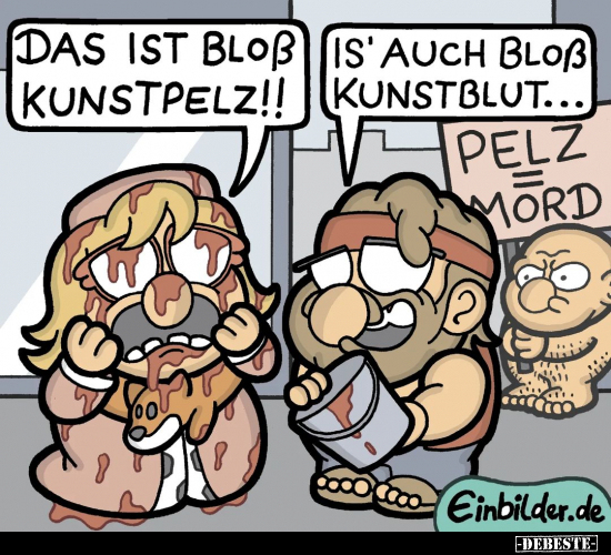 Das ist bloß Kunstpelz!!.. - Lustige Bilder | DEBESTE.de