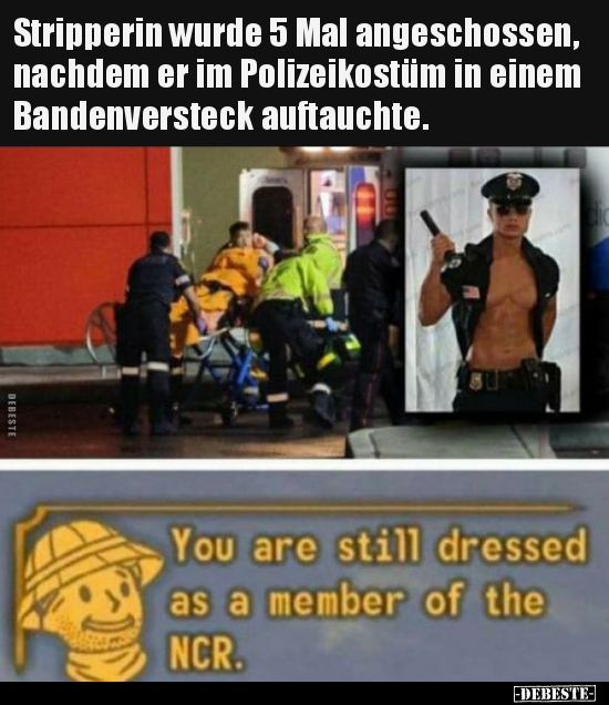 Stripperin wurde 5 Mal angeschossen, nachdem er im.. - Lustige Bilder | DEBESTE.de