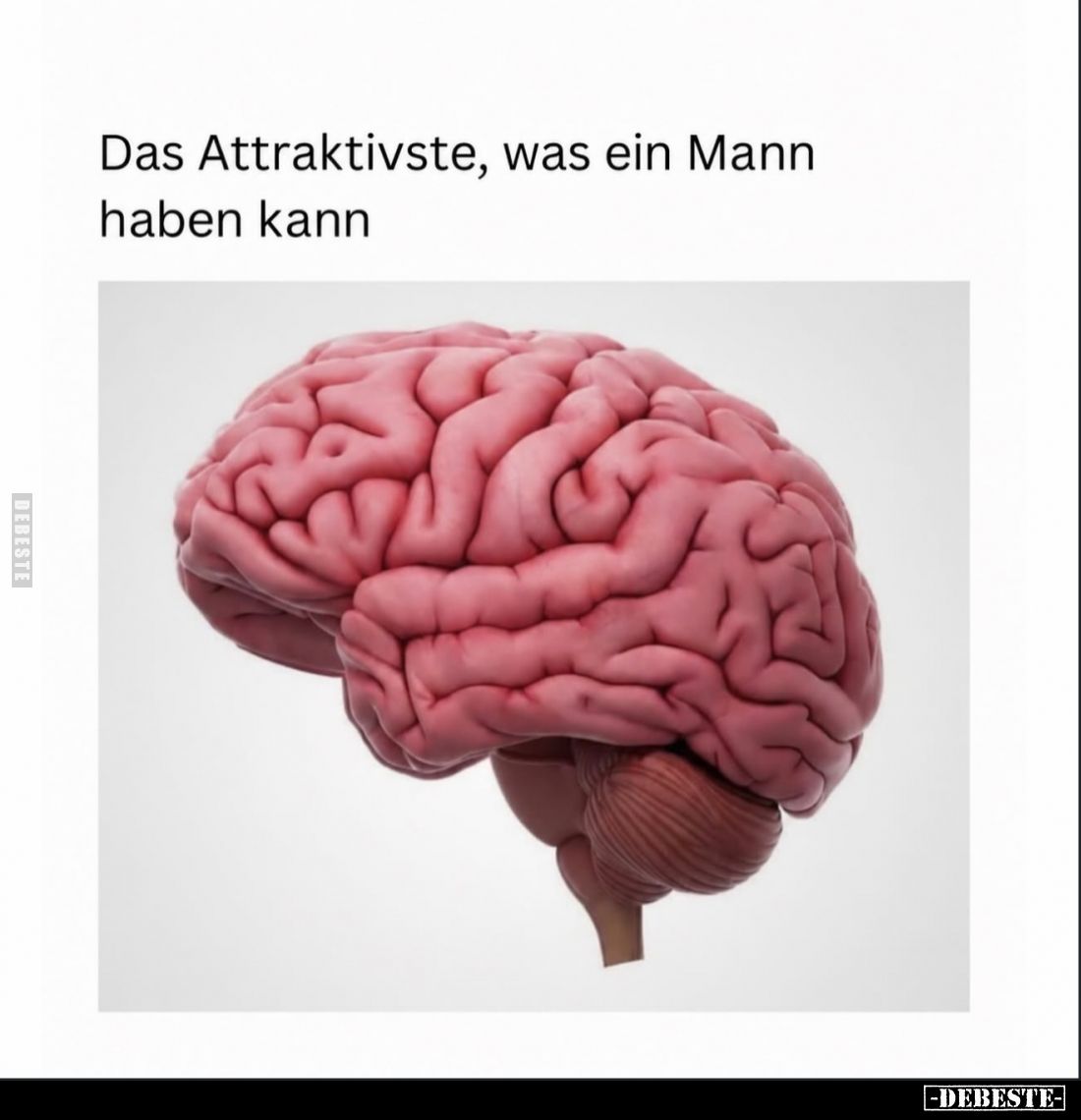 Das Attraktivste, was ein Mann haben kann.