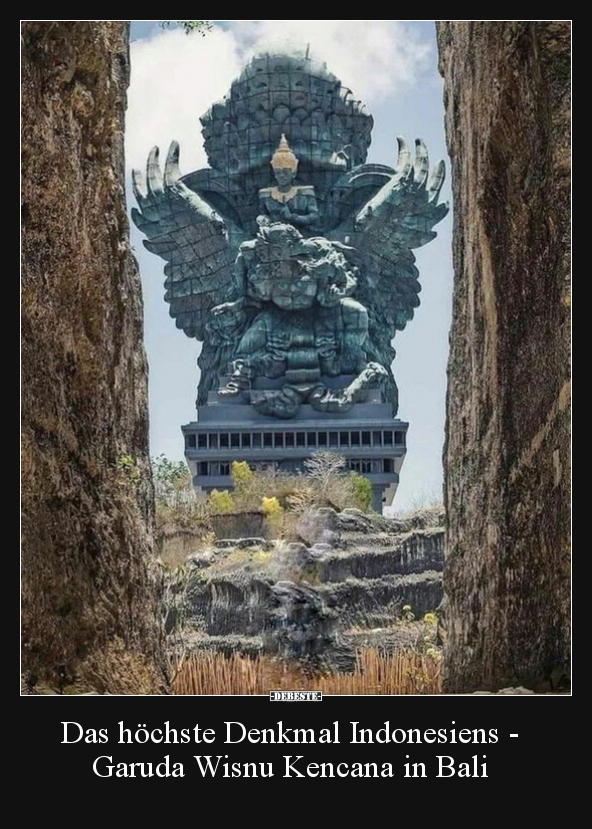 Das höchste Denkmal Indonesiens - Garuda Wisnu Kencana in.. - Lustige Bilder | DEBESTE.de