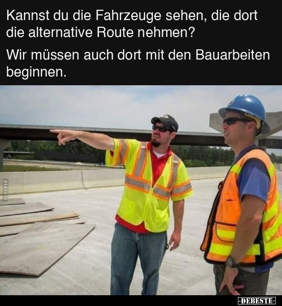 Kannst du die Fahrzeuge sehen, die dort die alternative.. - Lustige Bilder | DEBESTE.de