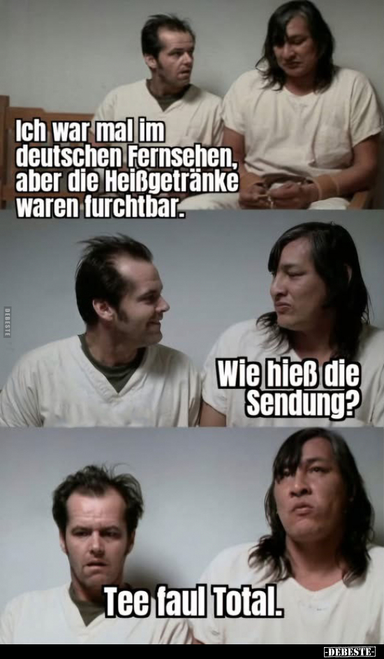 Ich war mal im deutschen Fernsehen.. - Lustige Bilder | DEBESTE.de