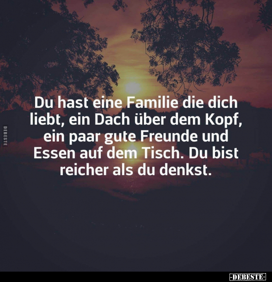 Du hast eine Familie die dich liebt.. - Lustige Bilder | DEBESTE.de