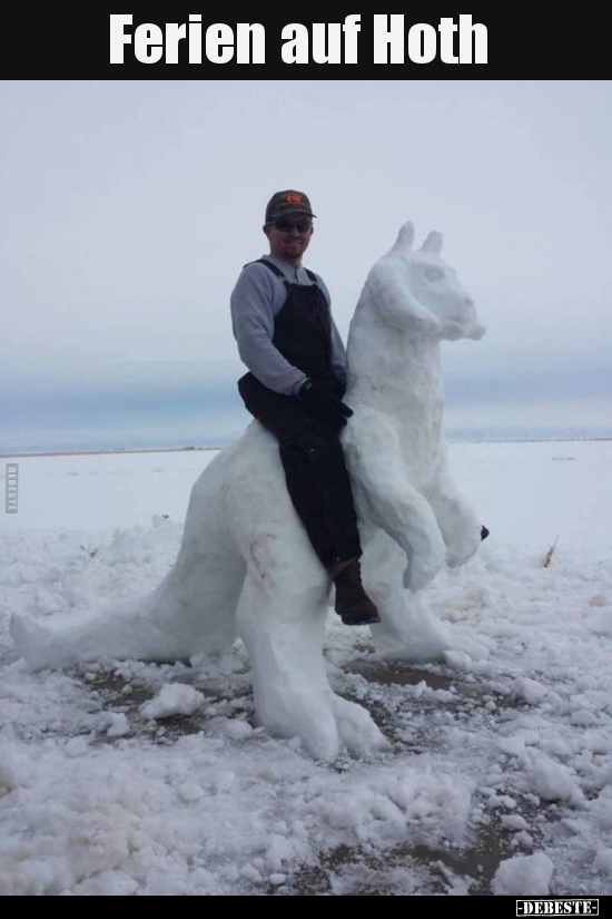 Ferien auf Hoth..