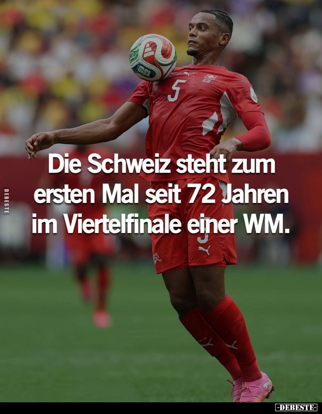 Die Schweiz steht zum ersten Mal seit 72 Jahren im Viertelfinale einer WM.