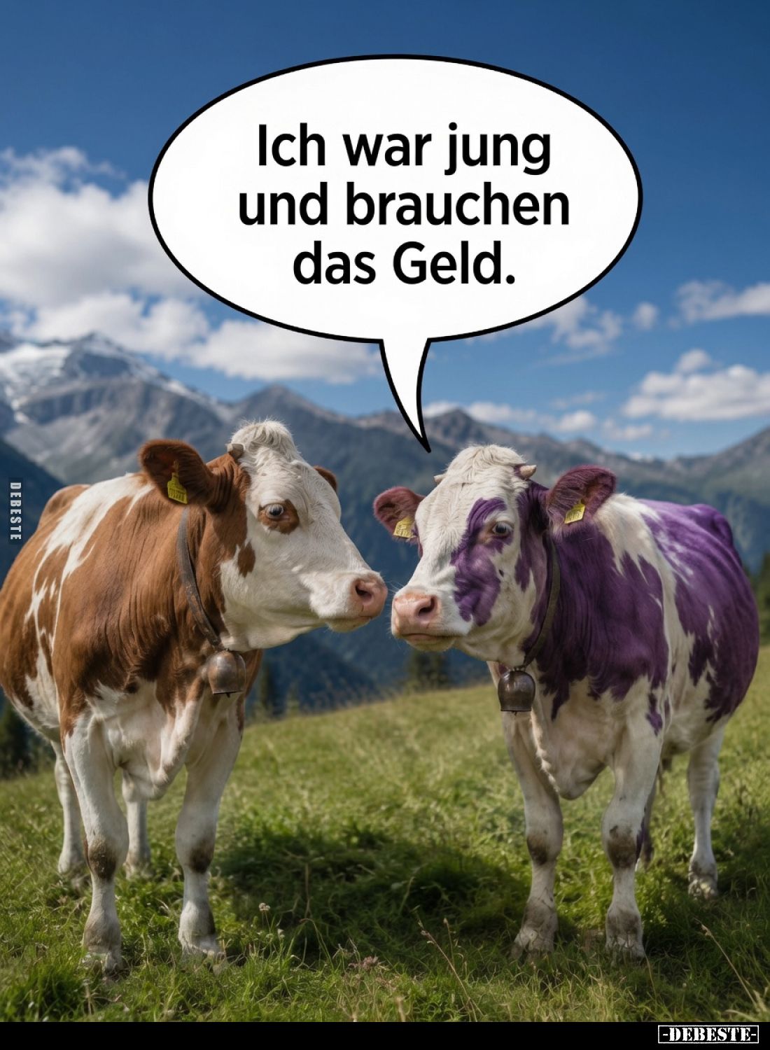 Ich war jung und brauchte das Geld.