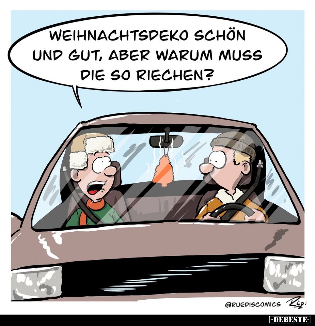 Weihnachtsdeko schön und gut, aber warum muss die so riechen?