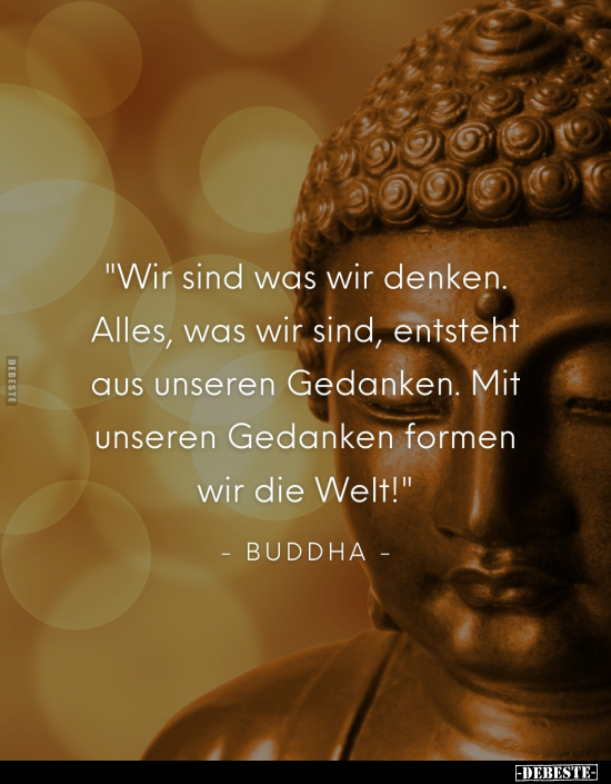 "Wir sind was wir denken.." - Lustige Bilder | DEBESTE.de