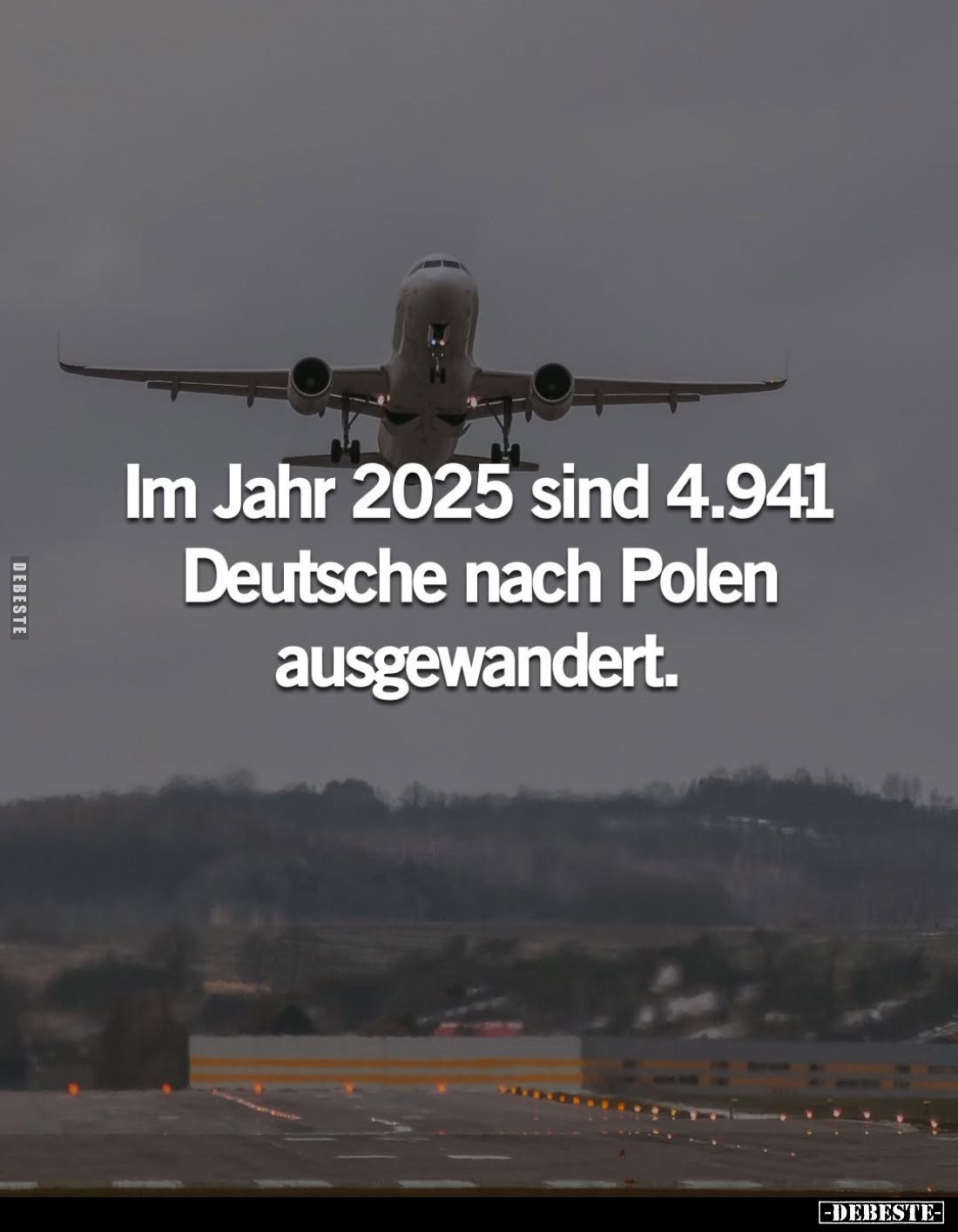 Im Jahr 2025 sind 4.941
Deutsche nach Polen
ausgewandert.