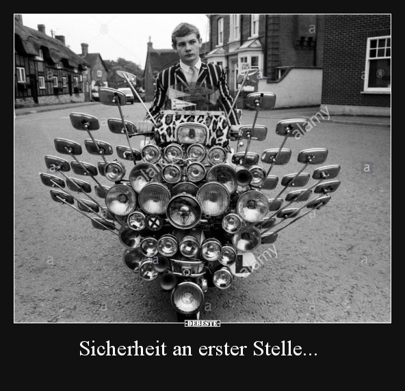 Sicherheit an erster Stelle...