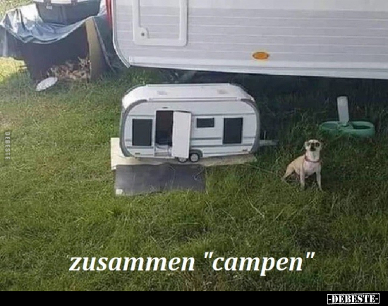 Zusammen "campen"