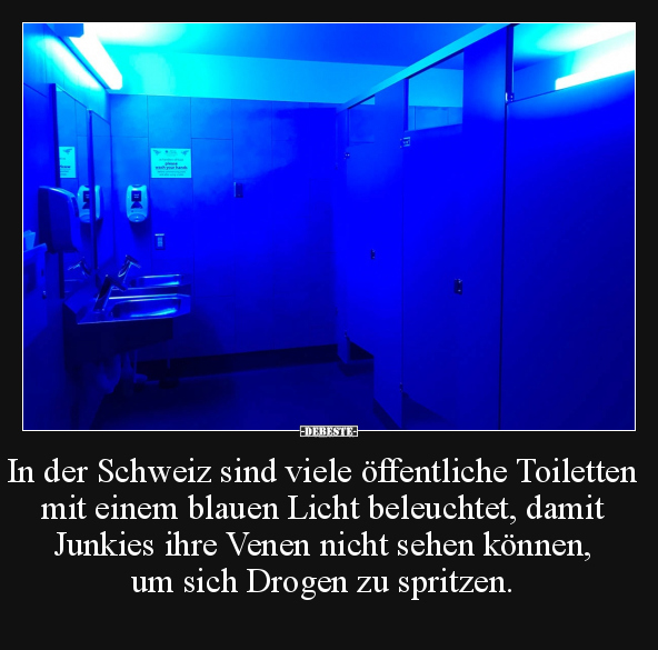 In der Schweiz sind viele öffentliche Toiletten mit einem.. - Lustige Bilder | DEBESTE.de