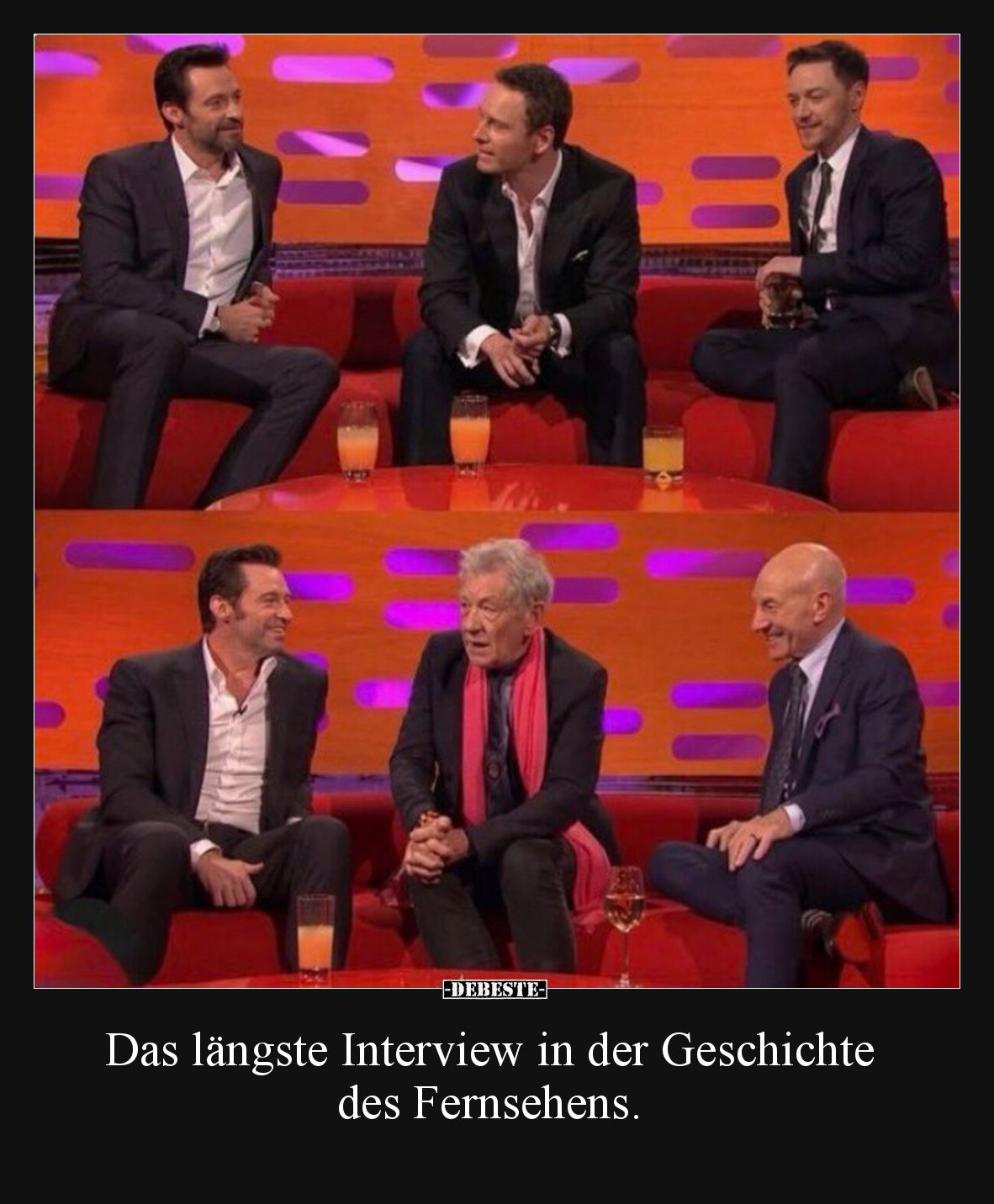 Das längste Interview in der Geschichte des Fernsehens.